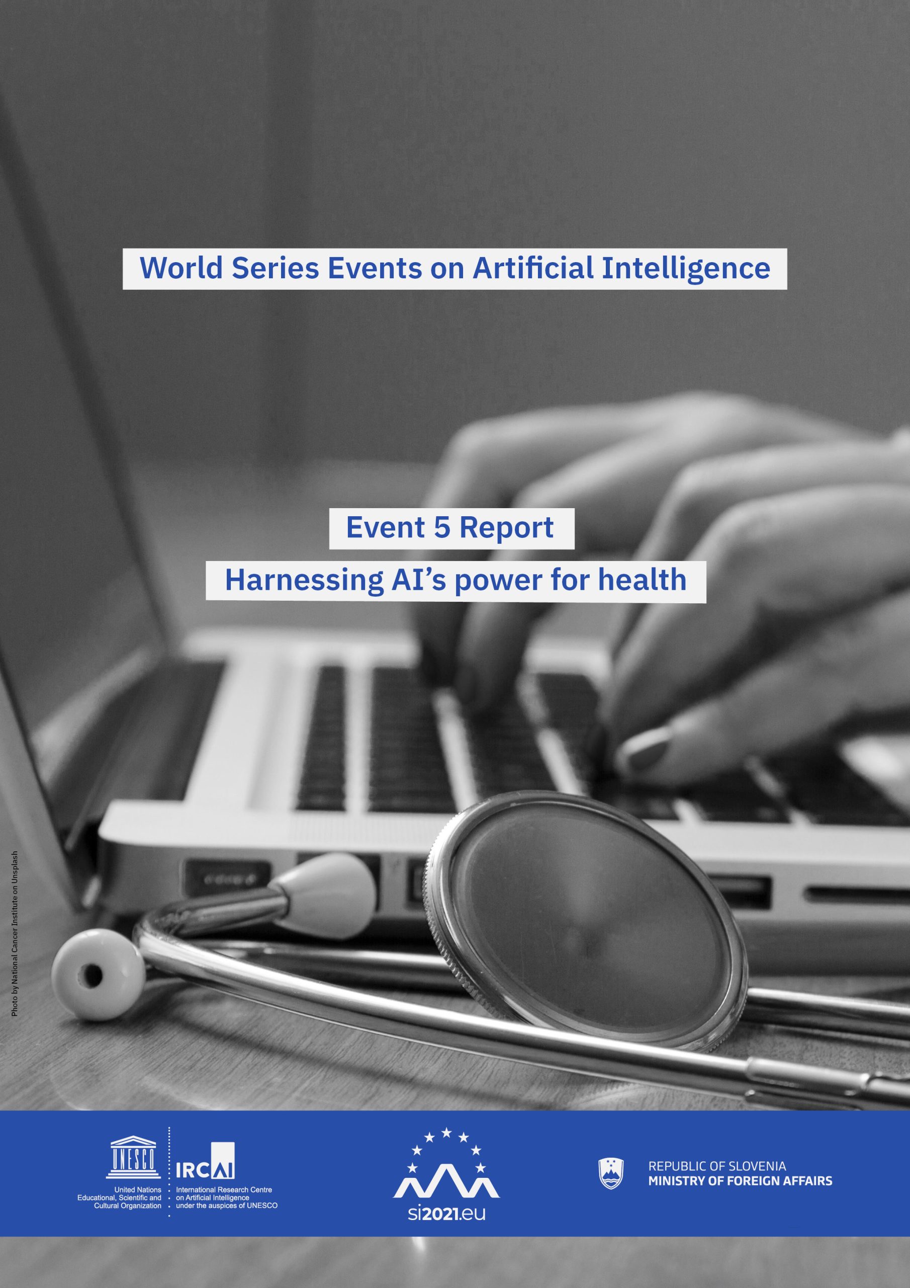 IRCAI World Series Events on AI Report - AI and Decarbonizing Construction Cover