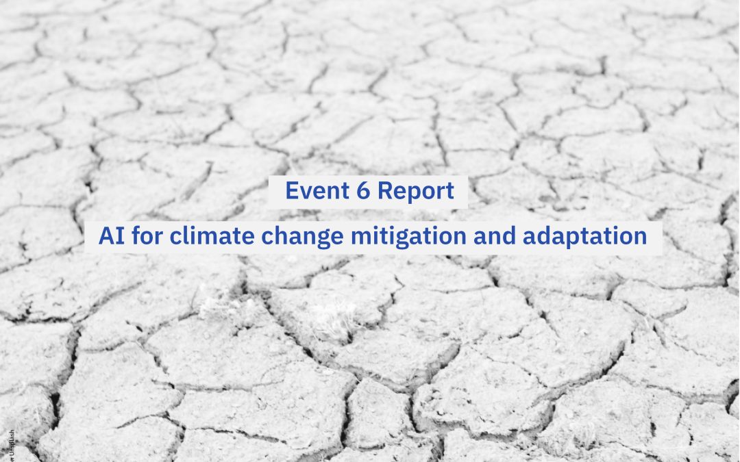 World Series on AI Event Report: AI for Climate Change Mitigation and Adaptation