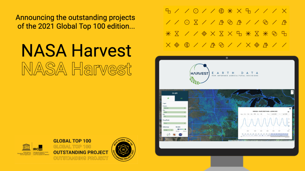 GlobalTop100 Outstanding Project Announcement 2/10: NASA Harvest | IRCAI