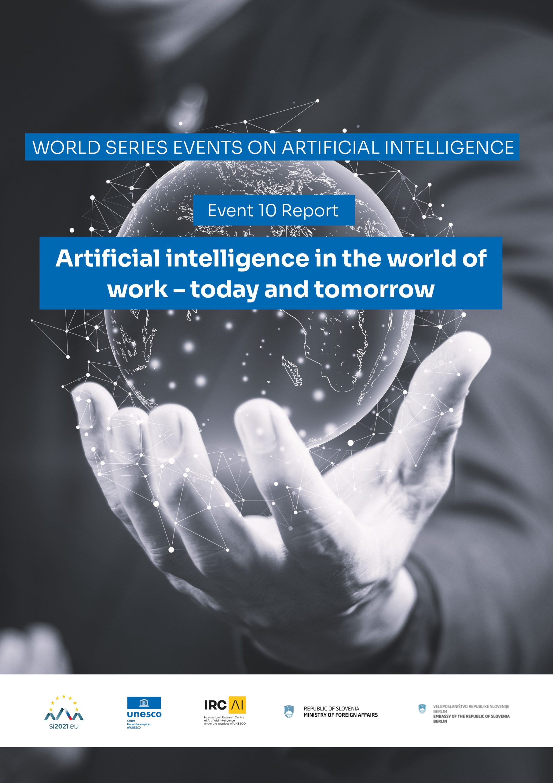 IRCAI World Series Events on AI Report - AI and Decarbonizing Construction Cover