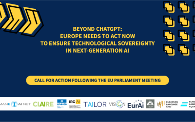 Beyond ChatGPT: Europe Needs to Act Now to Ensure Technological Sovereignty in Next-Generation AI