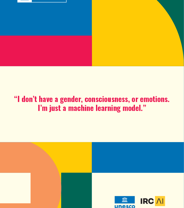 “I don’t have a Gender, Consciousness, or Emotions. I’m just a machine Learning Model” an essay on Gender bias and AI