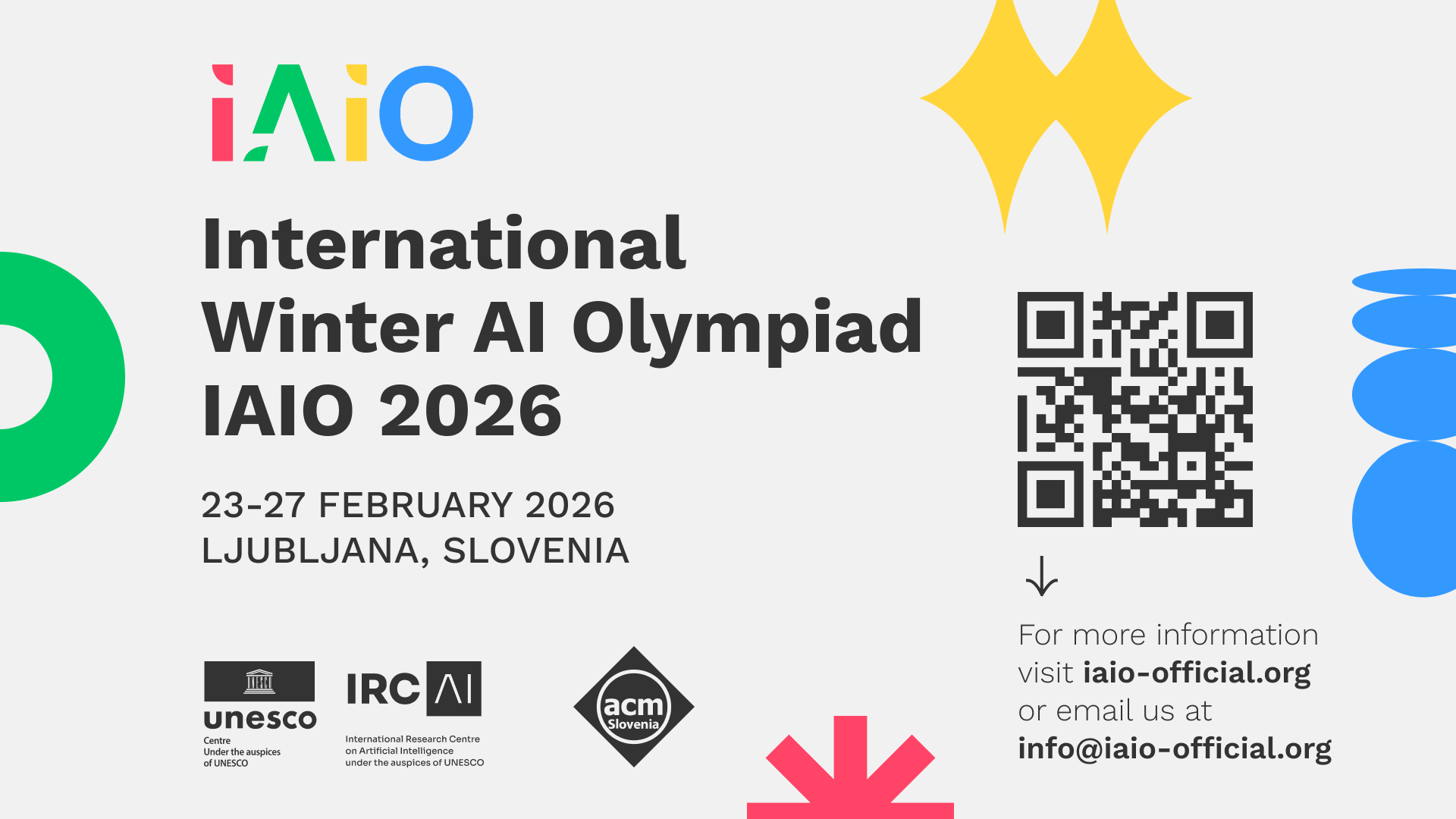 IAIO 2026 International Winter AI Olympiad