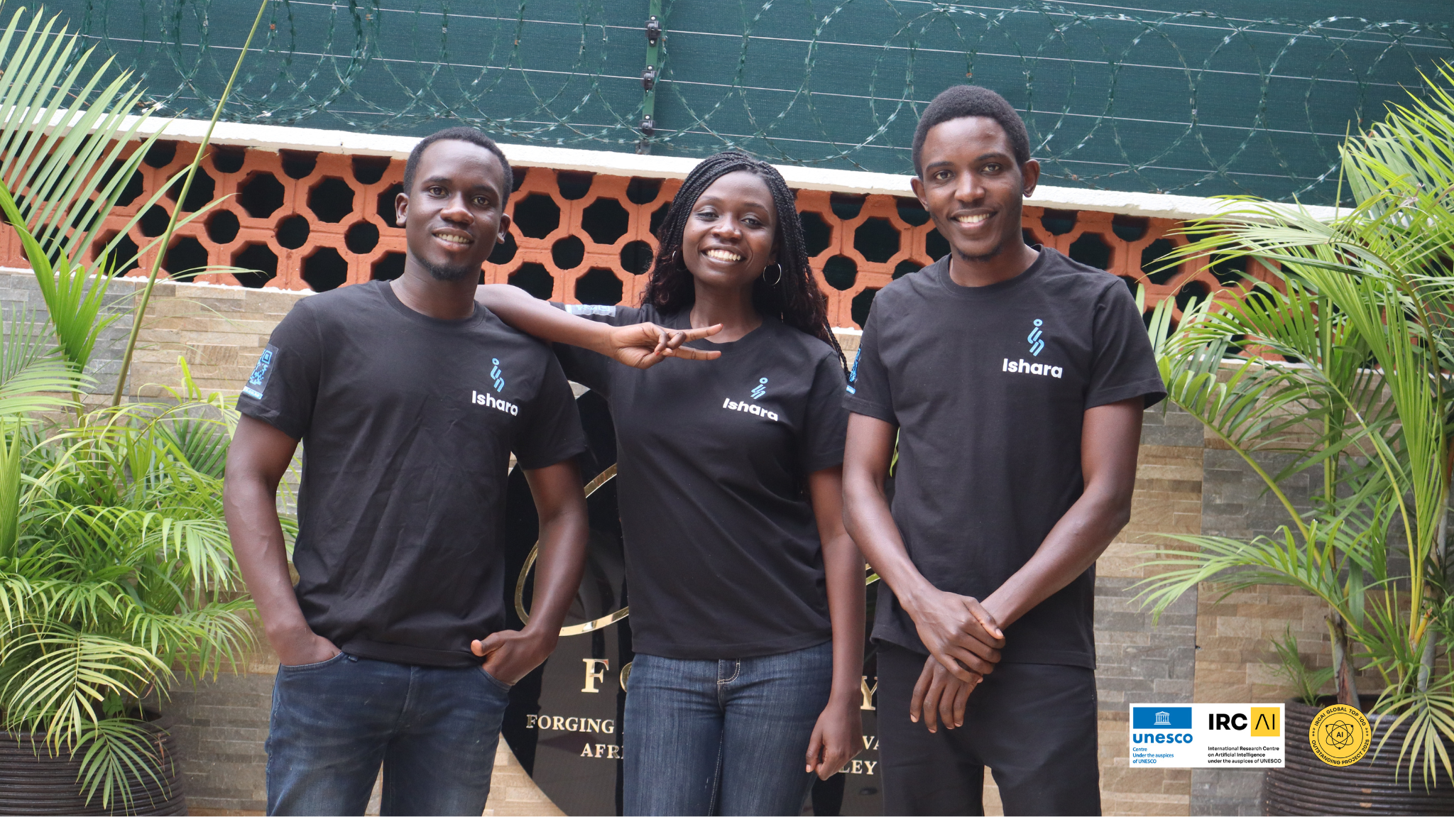 Top 100 Outstanding projects 2025: Ishara. Ishara’s co-founders. Top 100 Outstanding projects 2025: Ishara. Ishara's co-founders.